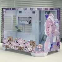 Meilleures ventes, haute efficacité, Honkai Impact 3rd Aigo Star Dome Railway Alicia Firefly Black Tower Genshin Impact Kiana, boîtier d'ordinateur
