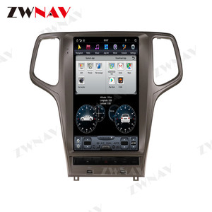 4 + 64 Tesla Phong Cách Màn Hình Lớn <span class=keywords><strong>Android</strong></span> 9.0 Xe Đa Phương Tiện Player Đối Với Jeep Grand Cherokee 2010-2019 GPS âm thanh Đài Phát Thanh stereo đầu đơn vị - Product Image 2