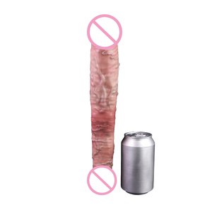 Produit Nouveauté Adulte pour Couples : Dildo Double en Silicone à Double Extrémité, Design Double Couche, Sensation Réaliste, Doux, Vente Chaude - Product Image 4