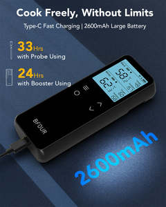 Termómetro Inalámbrico para Carne con 2 Sondas WiFi, Nuevo Termómetro Digital Inteligente con APP para Cocina, Barbacoa, Asador y Ahumador 2026 - Product Image 2