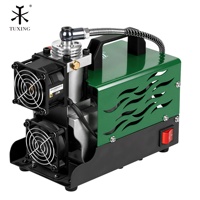 Compresseur d'air PCP TUXING à gonflage rapide 300 bars 30 MPa 4500 PSI haute pression DC12V pour plongée sous-marine sans huile et paintball