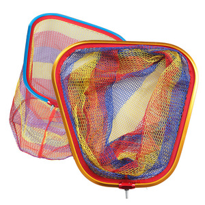 Nueva cabeza de red de pesca triangular New Morning con marco de aluminio y malla de nailon - Product Image 4