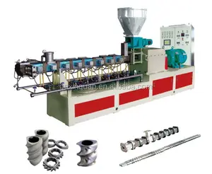 Hochwertige Doppelschnecken- und Drei-Schnecken-Pvc-Upvc-Produktion Extrudermaschine Blech-Extrudermaschine Produktionslinie