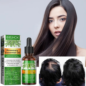 Huile essentielle de romarin biologique pour <span class=keywords><strong>cheveux</strong></span> abîmés, soin nourrissant doux, stimulant la croissance des <span class=keywords><strong>cheveux</strong></span>, produit de beauté sans produits chimiques - Product Image 3