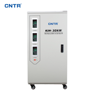 SJW 25KVA 30KW Estabilizador de voltaje Servo Tipo Trifásico AC 380V 400V 415V Regulador de voltaje automático AVR para eveladores, elevadores - Product Image 2