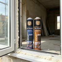 Mousse polyuréthane PU Jingui 750 ml pour le montage de fenêtres et de portes
