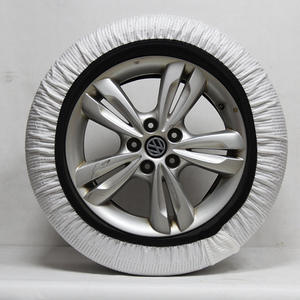 Housse de protection universelle pour pneu de <span class=keywords><strong>voiture</strong></span>, anti-poussière, pour pneu de secours, sac de rangement pour pneu hiver, housse de roue antidérapante sans matériau - Product Image 4