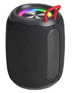 Tragbares Outdoor Party LED Licht Stereo S524 Flasche Tiefbass RGB bunte aktive Lautsprecher Bluetooth USB WLAN