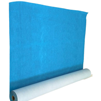 Membrane de toiture enroulable respirante, imperméable et traitée anti-UV, fabriquée à partir de matériaux vierges pour la construction de maisons