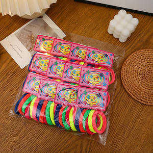 ยางรัดผมไนลอนหลากสี ขนาด 5 ซม. 72 ชิ้น/แพ็ค ยี่ห้อ IFOND เป็นมิตรกับสิ่งแวดล้อม แบบกลางๆ  พร้อมการ์ดปรับแต่งได้ เหมาะสำหรับผู้หญิงใช้ในชีวิตประจำวัน - Product Image 6