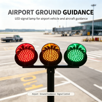 Module de feux de circulation LED 100-200 mm DC12V, lampe de signalisation rouge, jaune, verte pour intersection routière, aéroport, vente en gros, OEM Wd