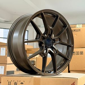Rines Deportivos de Aleación Forjada SHIN con Acabado Plateado de 17, 18, 19 y 20 Pulgadas para Hyundai Genesis, Nissan Maxima, Mazda <span class=keywords><strong>CX5</strong></span> - Product Image 3