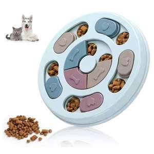Juguete de Entrenamiento de Inteligencia para Mascotas de Alta Calidad, Estilo Clásico, Dispensador de Golosinas, Comida Lenta, Juguete Interactivo de Rompecabezas para Perros y Gatos - Product Image 1