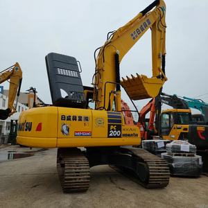 Excavatrice utilisée de chenille KOMATSU PC200 PC200-8 pc210lc-8 pc220-8 PC200-7 avec le pouce hydraulique - Product Image 5