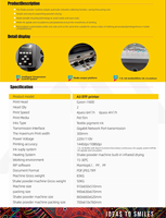 Pro berwarna printer dtf dual xp600 murah pencetak dtf 30 cm printer i1600 kaus mesin cetak dtf