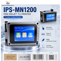 Printer Inkjet Mini Genggam IPS-MN1200 untuk Penandaan Teks, Barcode, Gambar, dan Tanggal yang Jelas