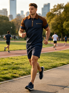 <span class=keywords><strong>Polo</strong></span> Casual da Uomo Jiaer di Alta Qualità, Stile <span class=keywords><strong>Vintage</strong></span> Stampato, Nero, per Palestra, Estate, Logo Personalizzabile - Product Image 3