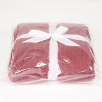 Vente flash - Couverture en microfibre écologique rouge à carreaux, style United Fashion, tricotée, certifiée OEKO-TEX, pour toutes les saisons