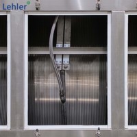 Criba de alambre de acero inoxidable con arco de presión para la separación de líquidos y sólidos en pulpa de papel