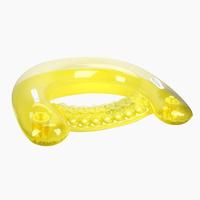 Chaise de piscine gonflable en PVC avec logo personnalisable, transat flottant pour piscine