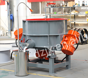 Dzjx kim loại hợp kim ROTARY Tumbler rung TUMBLING deburring đánh bóng rung đánh bóng hoàn thiện rung máy - Product Image 3