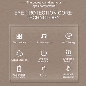 Masajeador de ojos con calefacción por vibración, dispositivo de terapia ocular, presión de aire eléctrica, masajeador de fatiga ocular <span class=keywords><strong>Digital</strong></span> - Product Image 3