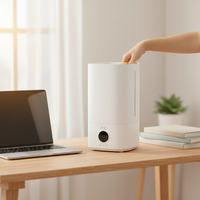 Lame Smart pluie nuage anti-gravité humidificateur lampe diffuseur arôme huile essentielle humidificateurs portables à ultrasons GO-2816