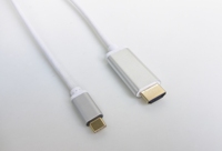 USB C a HDMI Cable de calidad Premium tipo C a HDMI Cable para computadora portátil 1m 2m 3m