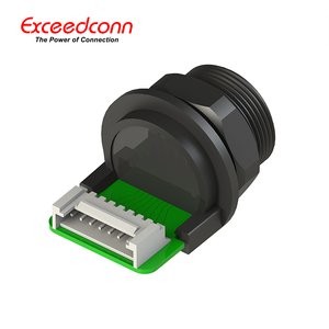 <span class=keywords><strong>Prise</strong></span> et <span class=keywords><strong>prise</strong></span> de courant IP68 <span class=keywords><strong>RJ45</strong></span>, connecteur de montage sur panneau <span class=keywords><strong>RJ45</strong></span>, connecteur étanche - Product Image 3