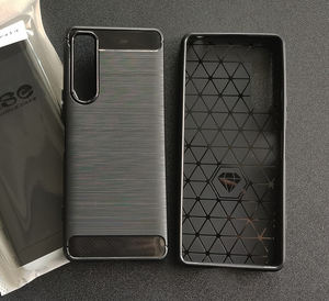 Housse de protection souple en fibre de carbone TPU pour téléphone portable <span class=keywords><strong>Sony</strong></span> <span class=keywords><strong>Xperia</strong></span> 10 V 1 5 IV Pro-I 5 III Ace 2 II XA4 XZ5 XZ4 XZ3 XZ2 - Product Image 2
