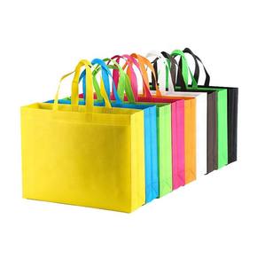 Sacs de courses en tissu non tissé laminé PP écologiques, réutilisables, personnalisés en gros - Product Image 3