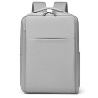 Sac à dos pour ordinateur portable étudiant moderne, imperméable, en tissu Oxford, couleur personnalisée, léger, avec fermeture éclair, grande capacité