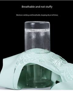 Brasier Cómodo de Verano para Mujer, Uso Diario, sin Varillas, Talla Grande, Copa Completa de Encaje, con Relleno, Lencería Íntima Femenina - Product Image 6