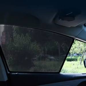 कस्टम सनशेड और सूर्य संरक्षण चुंबकीय ट्रैक गोपनीयता पर्दा कार साइड विंडो छाया - Product Image 4