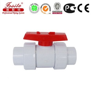 Fábrica preço vermelho punho plástico <span class=keywords><strong>pvc</strong></span> portão <span class=keywords><strong>PVC</strong></span> bola válvula - Product Image 3