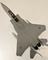 Modèle d'avion de chasse F-15 de l'armée de l'air saoudienne à l'échelle 1/72, modèle de collection