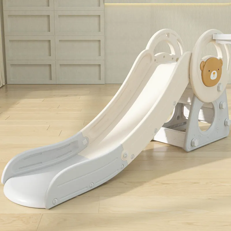 Taman kanak-kanak Slides lipat dalam ruangan anak-anak, Daycare balita rumah luar ruangan plastik tempat bermain anak