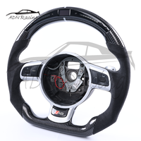 Volant de direction LED en fibre de carbone Alcantara pour AUDI R8 TT Roadster RS TTS MK2 2008-2019