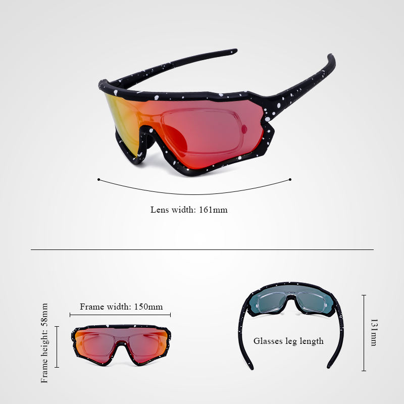 Custom Half/Full Frame Polarized Sunglasses - Wholesale OTG for Cycling Running Pickleball