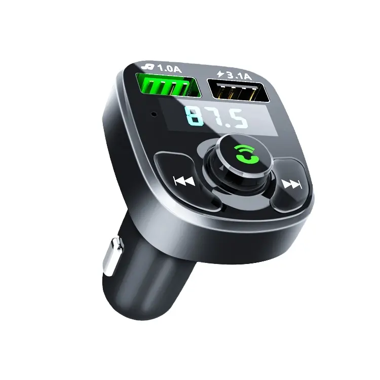 1626 Bluetoo Usb Adapter audio Stereo Fm Transmitter Car Mp3 Player Blue tooth Phone Charger Music Handsfree for Car play