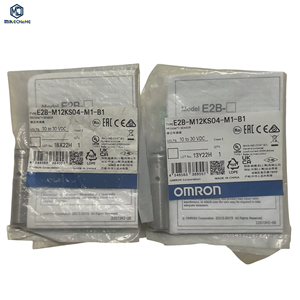 เซ็นเซอร์ควบคุม PLC เซ็นเซอร์วัดระยะใกล้ ของแท้ใหม่เอี่ยม รุ่น E2B-M12KS04-M1-B1 - Product Image 1