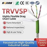 Câble et fil blindés torsadés en PVC KEJIAN TRVVSP 2/4/6/8/12/16 conducteurs 0,2 mm 0,3 mm 0,5 mm 0,75 mm