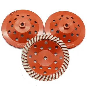 Roda Gerinda Abrasif Kaca Flap Cbn Berlian Penggiling Roda 9 Inci Kaca untuk Marmer Granit Potongan Roda Logam