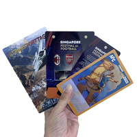 Carte d'Accès Personnalisée pour Événements Professionnels – Badge PVC RFID/NFC avec Estampage Holographique Or/Argent à Chaud