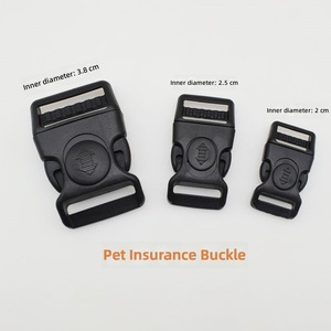 Boucle de harnais pour chien en POM haute résistance, personnalisable OEM, avec verrou de sécurité à dégagement rapide, plusieurs tailles, vente en gros - Product Image 4