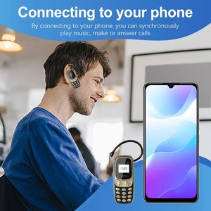 โทรศัพท์มือถือ Super Mini MKTEL BM10 รุ่นมีหูฟัง รองรับซิมคู่ สแตนด์บายคู่ แบตเตอรี่ 380mAh ฟังก์ชั่น MP3/MP4/วิทยุ FM/บลูทูธ/GPRS - Product Image 4