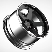 Jantes forgées monobloc chromées Leyi Koala 2 pièces, concaves profondes, 5x112 114.3 120 127, compatibles Golf/Sport, en alliage d'aluminium, neuves et sur mesure