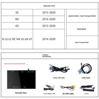 Módulo Decodificador Inalámbrico CarPlay Android Auto con USB//CAN Habilitado, Modelo CPK-LEXUS para Lexus ES IS GS LS RX NX LX UX