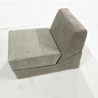 Sofá Cama Plegable Multifuncional, Sofá Individual, Sofá Multifuncional, Sofá de Juego para Niños
