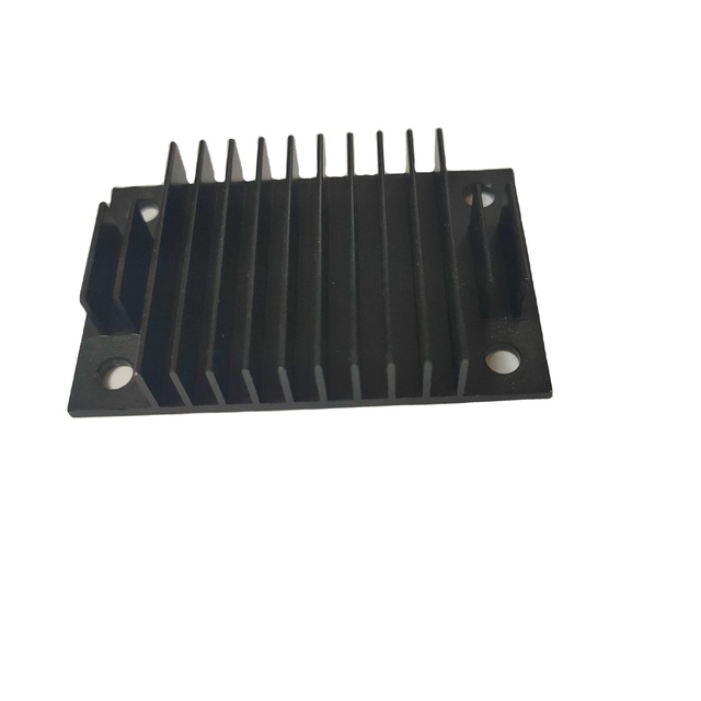 Custom Anodized Aluminium Heatsink Extrusion Extruded Profile Power Supply Inverter Aluminum Heat Sink